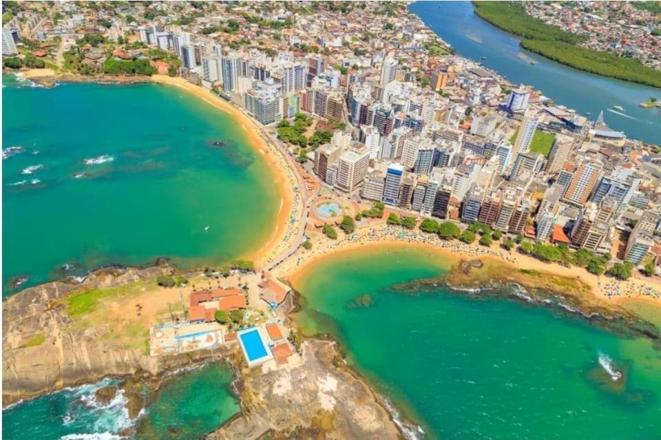Апартаменты Apt Encantador Praia Do Morro 20 Metros Da Praia. Гуарапари Экстерьер фото