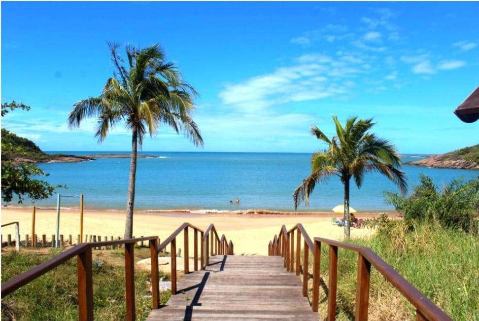 Апартаменты Apt Encantador Praia Do Morro 20 Metros Da Praia. Гуарапари Экстерьер фото